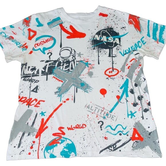 South Pole Other - SouthPole NASA Astronaut All Over Print AOP T-shirt XL